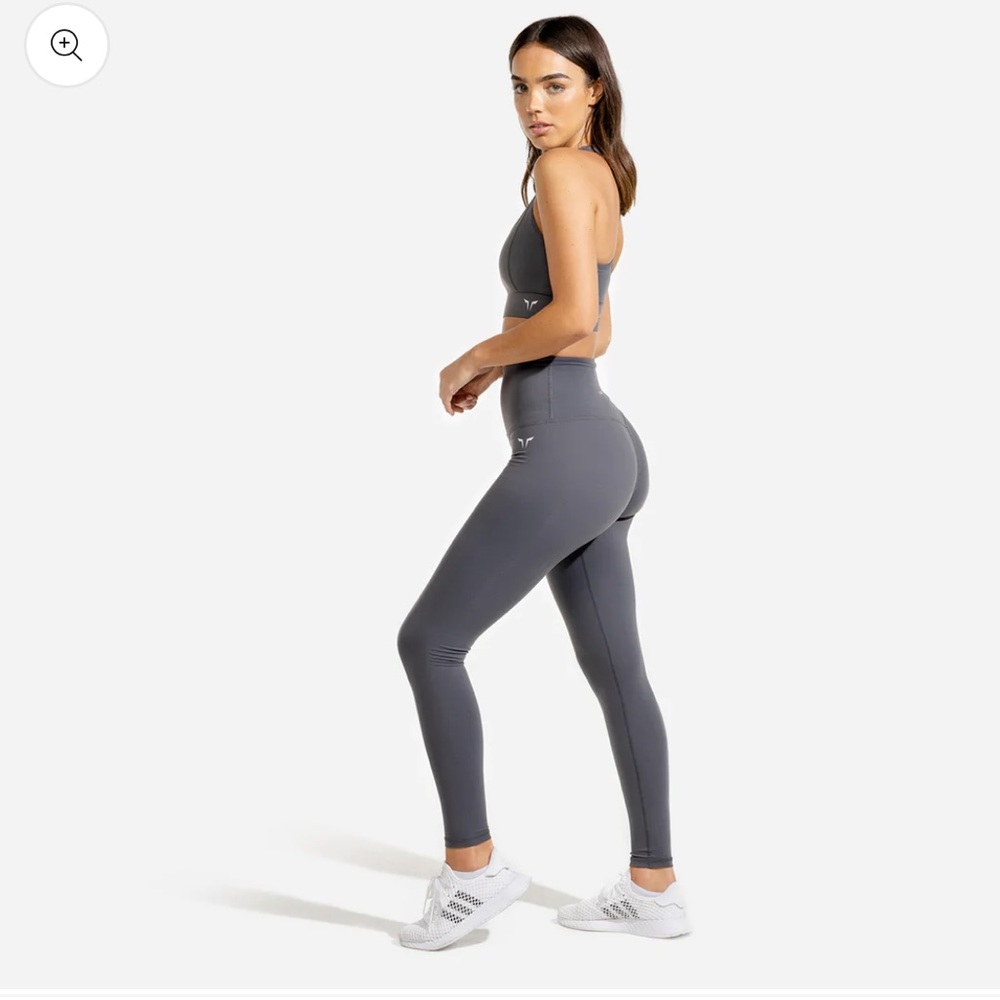 SQUAT WOLF HERA HIGH-WAISTED LEGGINGS - CHARCOAL